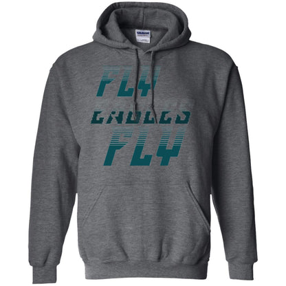 Football Lover T-shirt Fly Eagles Fly Dark Heather