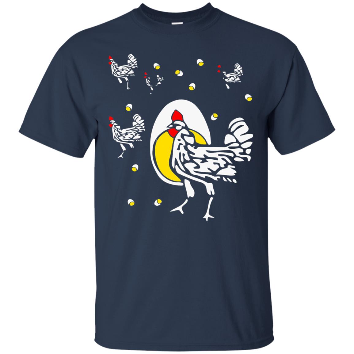 Chicken Shirt Roseanne T-shirt Navy