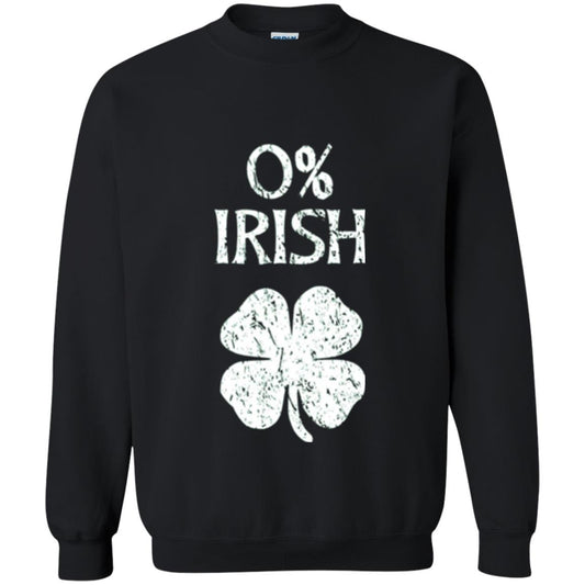 St. Patrick Day T-shirt Shamrocks 0_ Irish Vintage Black