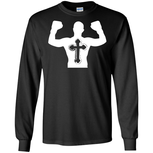 Christian Gym Exercise Workout T-shirt Black