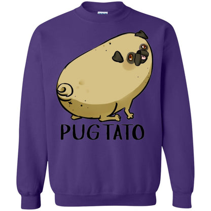 Dog Lovers T-shirt Pugtato Purple