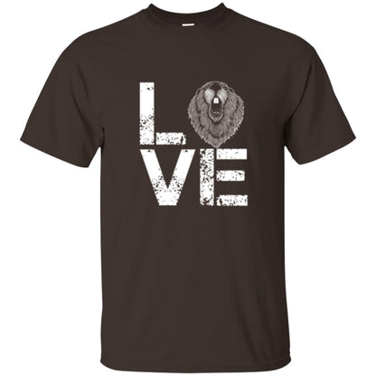 Beaver T-shirt Love Beaver Dark Chocolate