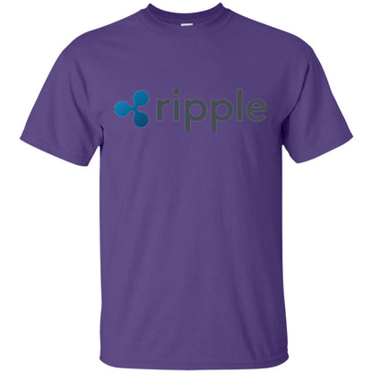 Xrp Ripple Logo T-shirt Purple