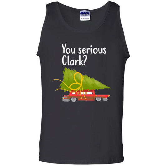 Christmas T-shirt You Serious Clark Griswold Black