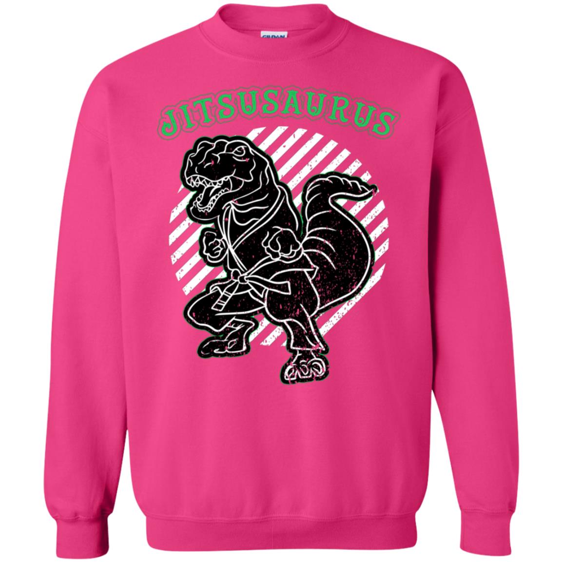 Jitsusaurus Jujutsu Saurus Shirt Heliconia