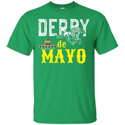 Cinco Derby De Mayo Horse Race Shirt Irish Green
