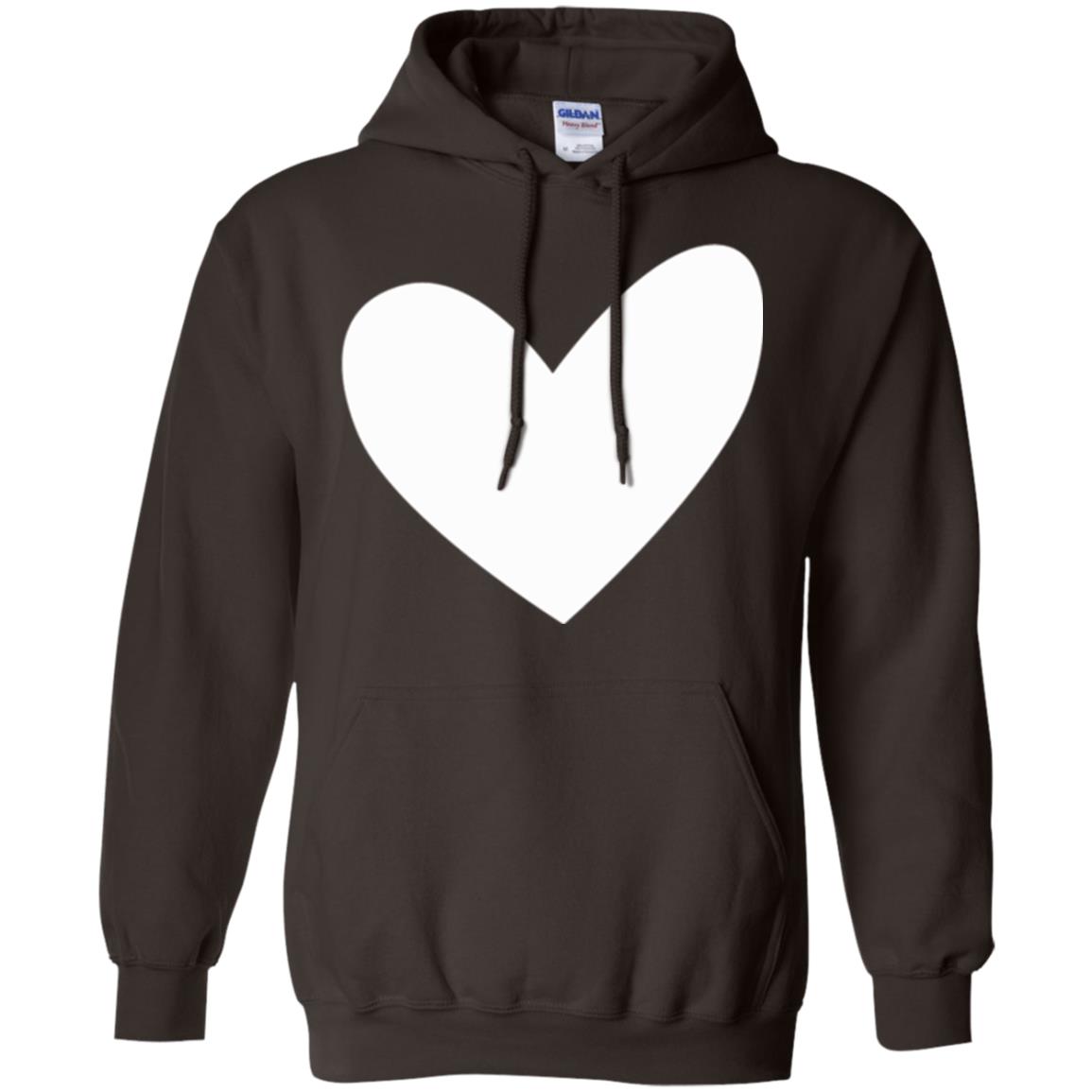 All About Heart T-shirt Cute Heart For Valentine Dark Chocolate