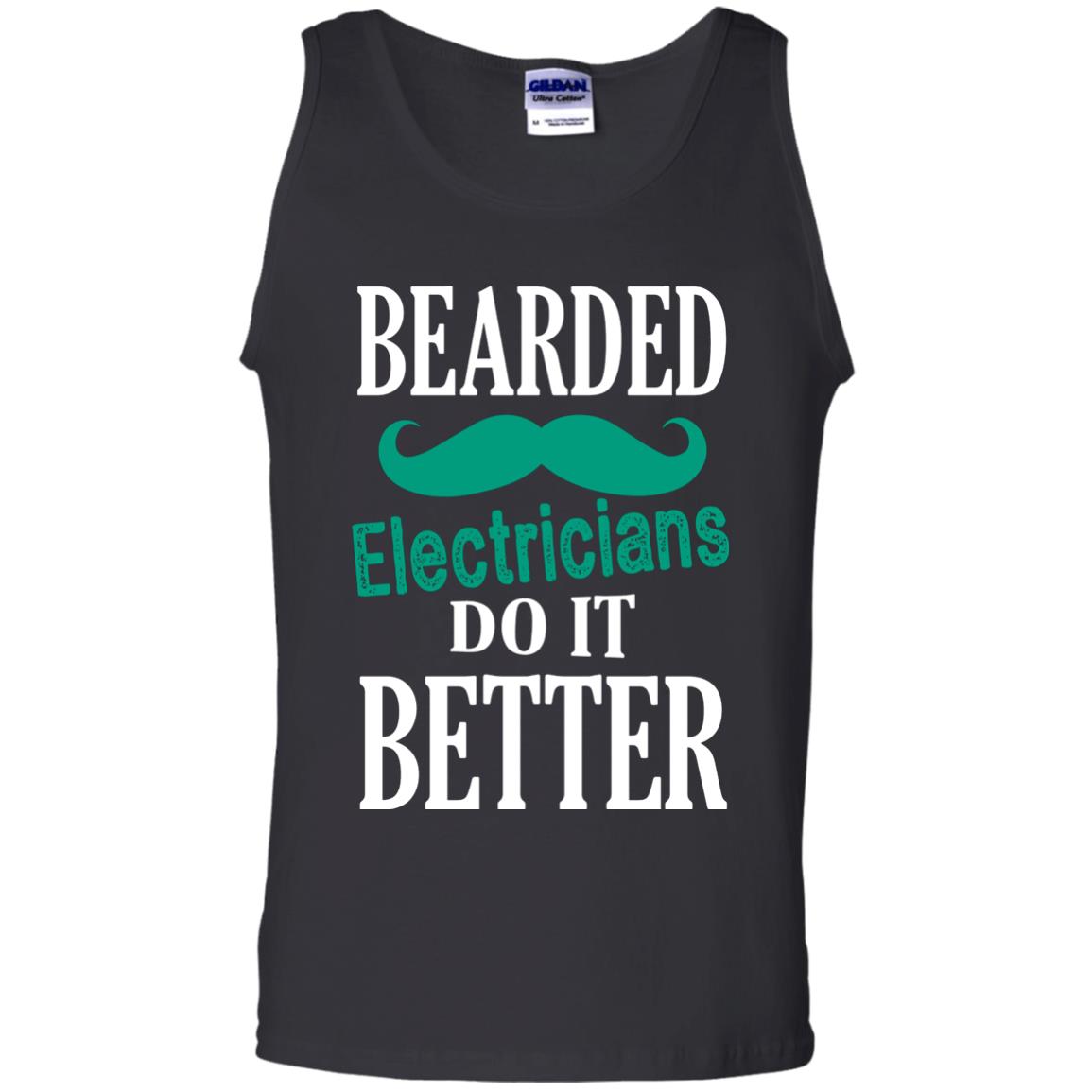 Bearded Electricians Do It Better Best Idea Shirt For Bearded Electricians Black