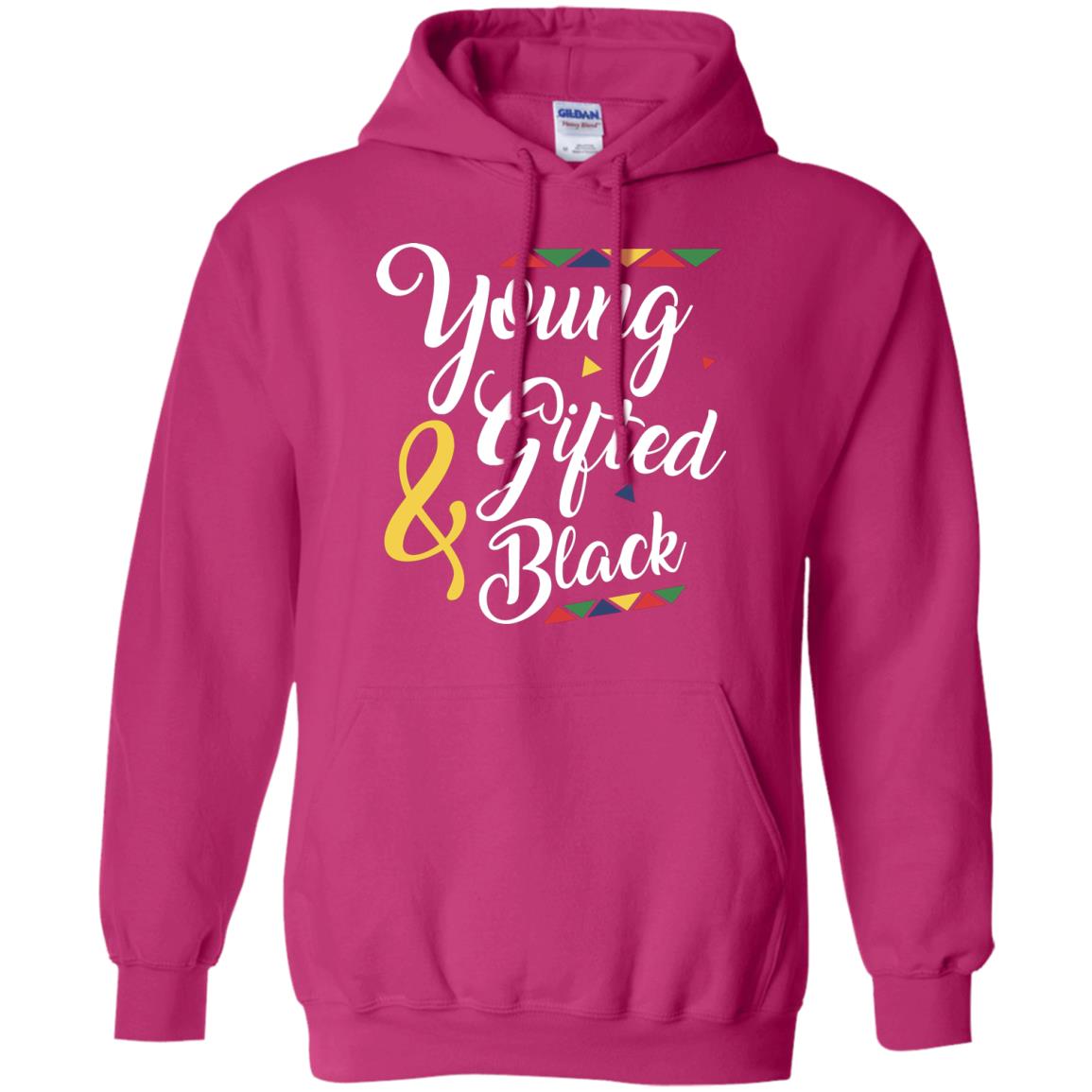 African American T-shirt Young Gifted And Black Heliconia