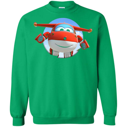 Super Wings Jett Movie Lover T-shirt Irish Green