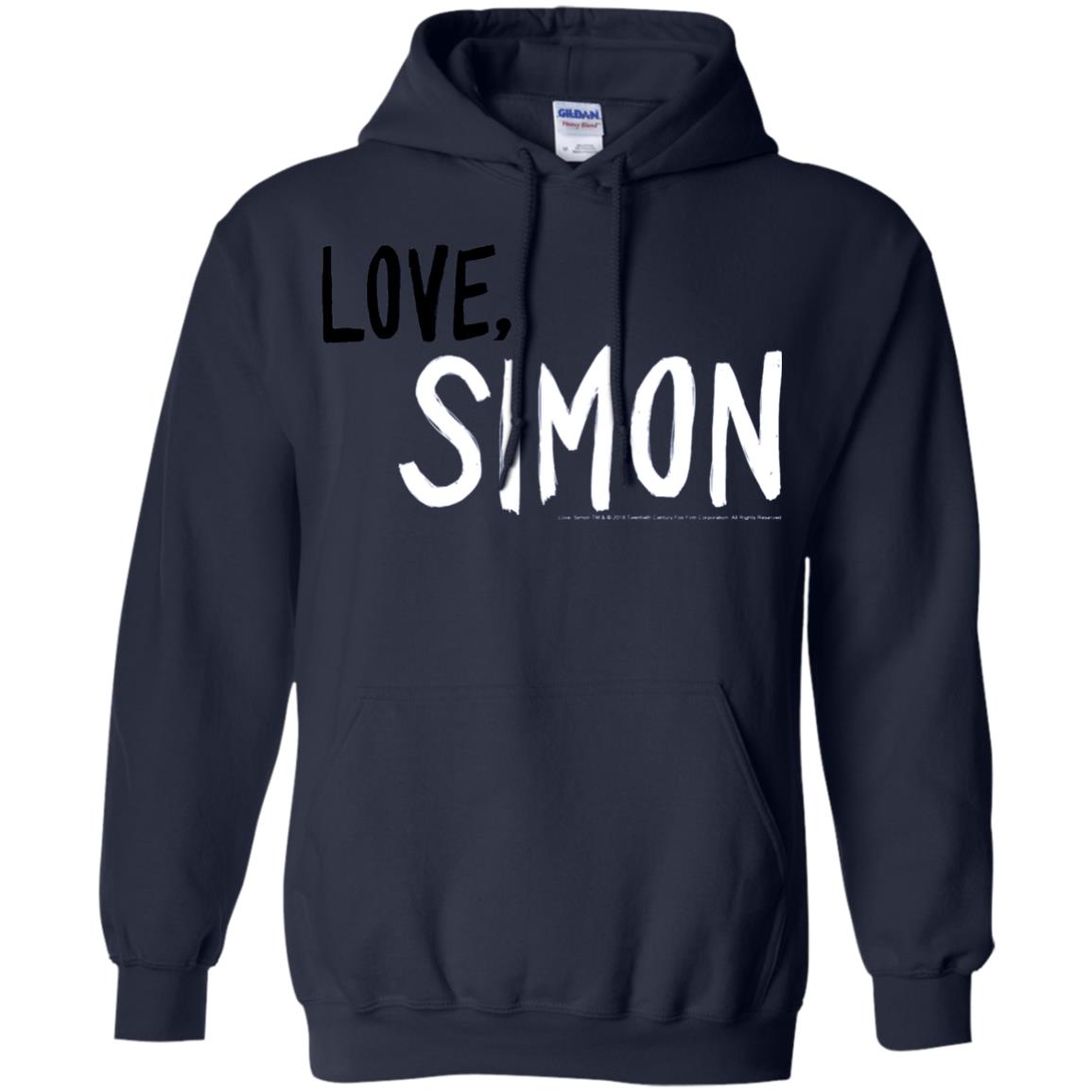 Love Simon Logo Shirt Navy