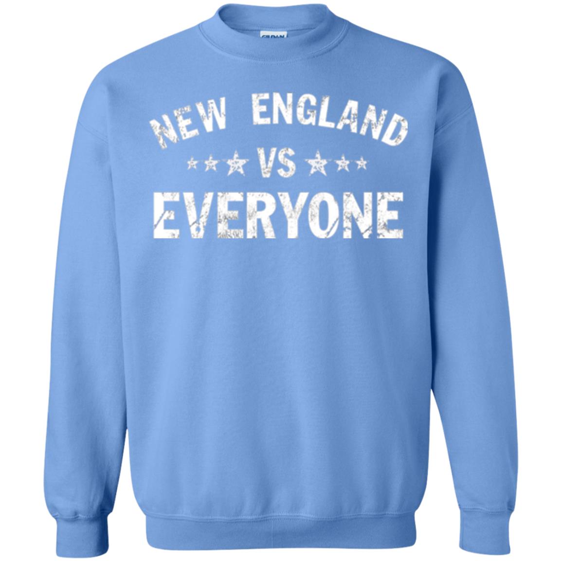 New England Vs Everyone T- Shirt Carolina Blue