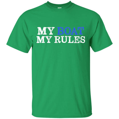 My Boat My Rules T-shirt Irish Green