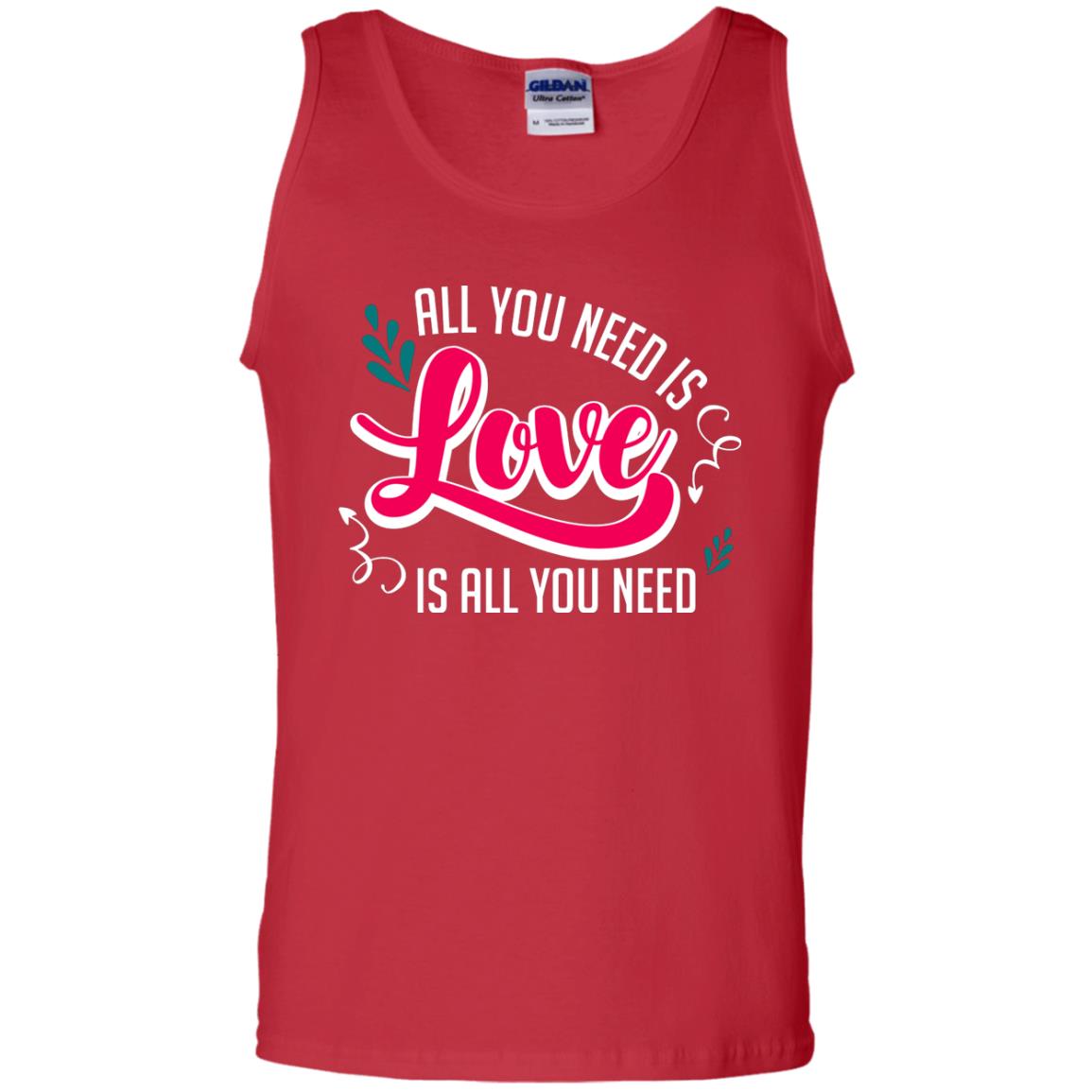 All You Need Is Love T-shirt Red