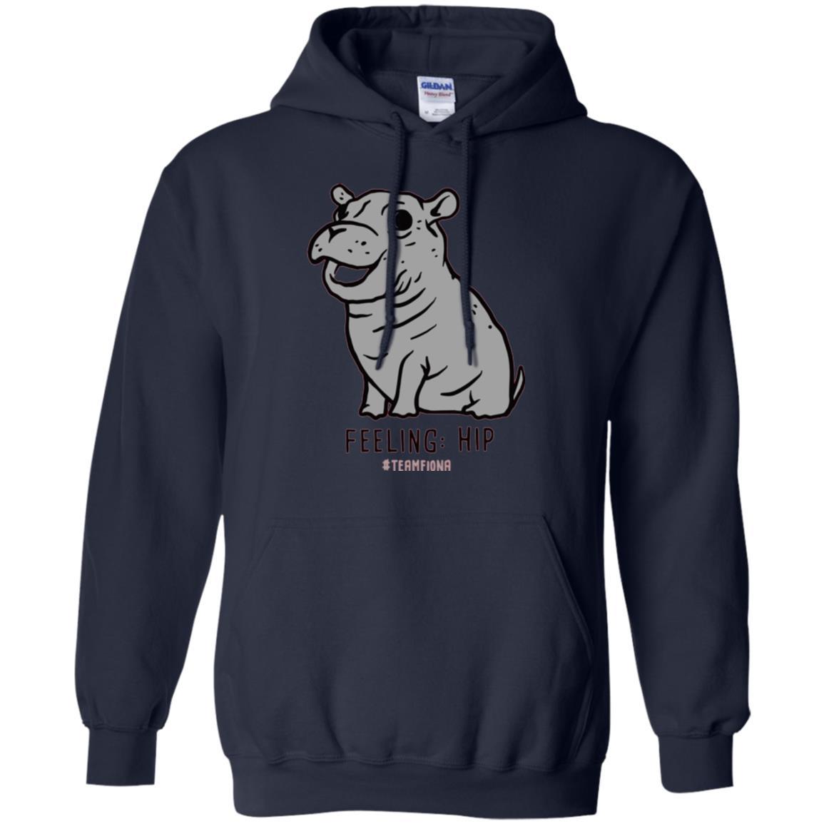 Fiona Hippo Lover T-shirt The Hippo Feeling Hip #teamfiona Navy