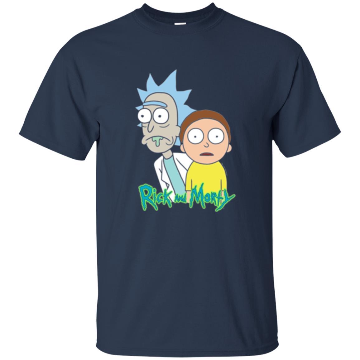Film T-shirt Rick And Morty Stunned Navy