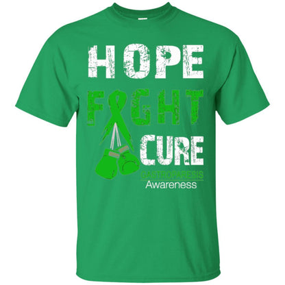 Gastroparesis Awareness T-shirt Hope Fight Cure Gastroparesis Awareness Irish Green