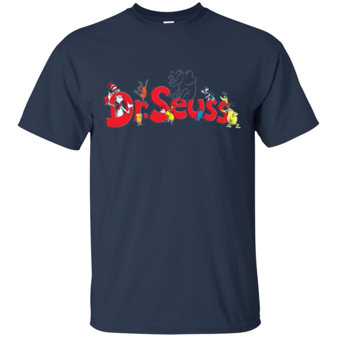 Film Lover T-shirt Dr. Seuss Family T-shirt Navy