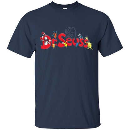 Film Lover T-shirt Dr. Seuss Family T-shirt Navy