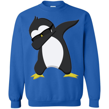 Christmas T-shirt Dabbing Penguin T-shirt Royal