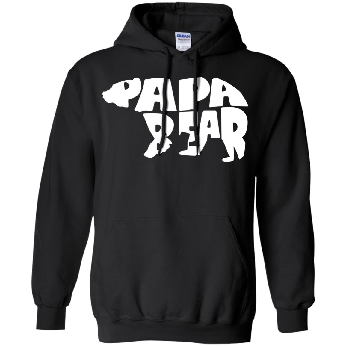 Bear Papa Shirt Black
