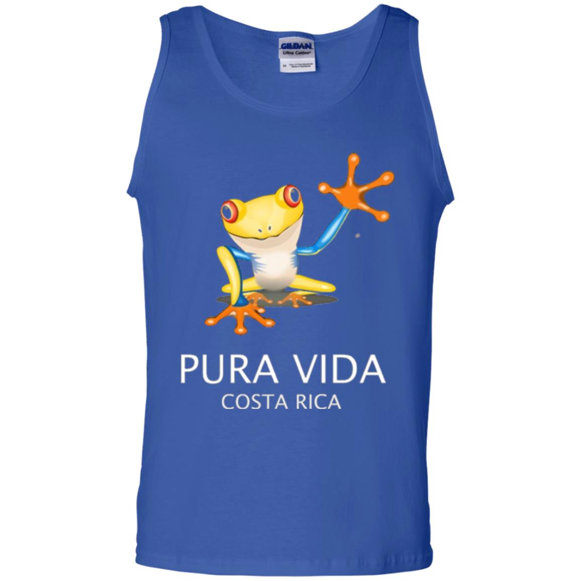 Tree Frog T-shirt Pura Vida Costa Rica T-shirt Royal
