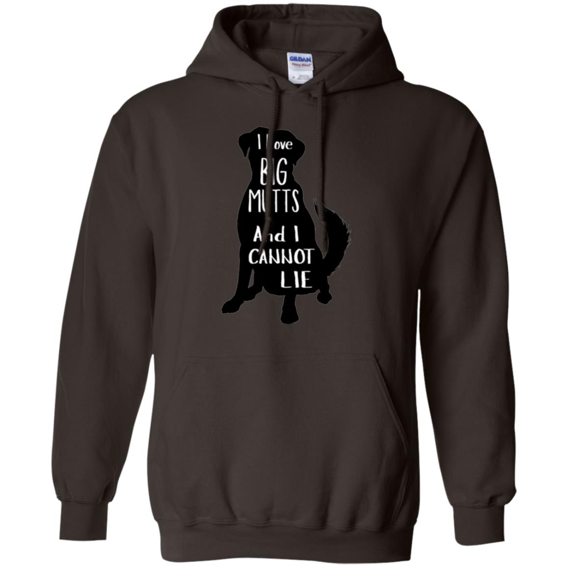 Dog Lovers T-shirt I Love Big Mutts And I Don_t Lie Dark Chocolate