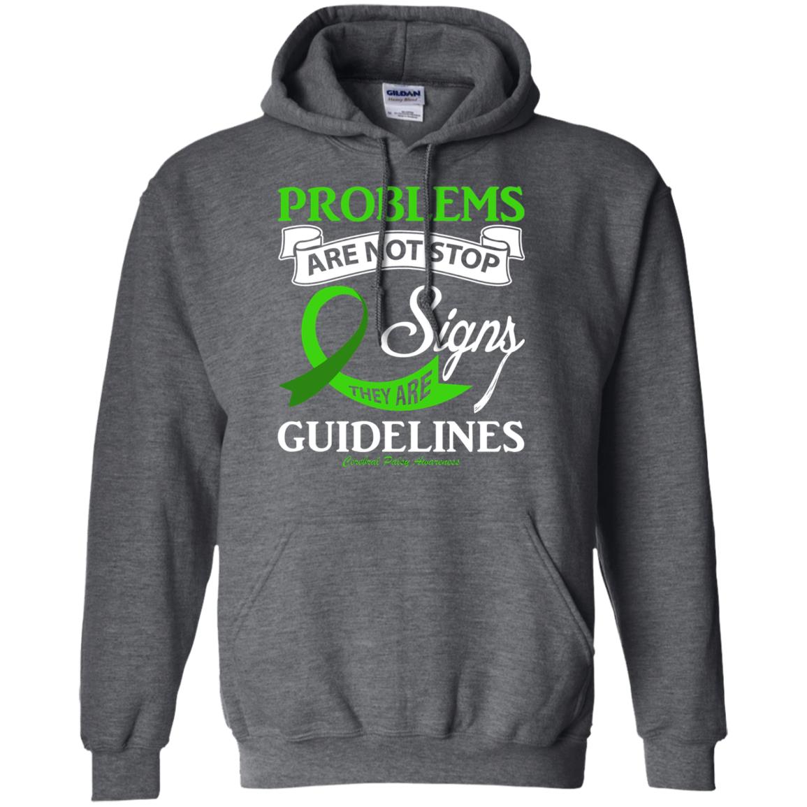 Cerebral Palsy Awareness They Are Guidelines Shirt Dark Heather