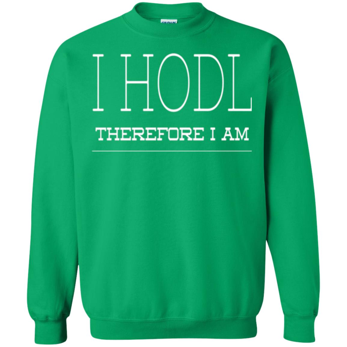 I Hodl Therefore I Am T-shirt Irish Green