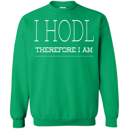 I Hodl Therefore I Am T-shirt Irish Green