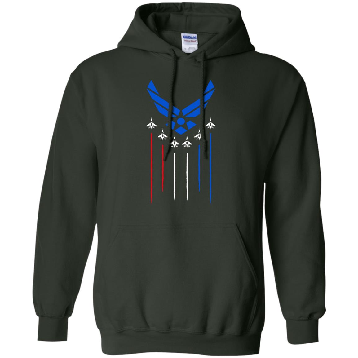 Air Force America Military Shirt Forest Green