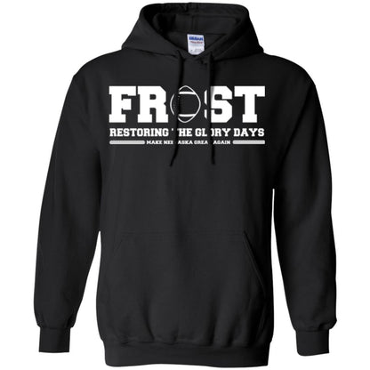 Football T-shirt Scott Frost 2018 Make Nebraska Black