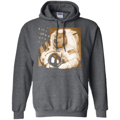 Astronomy T-shirt Dogecoin Moon Astronaut Crypto Dark Heather