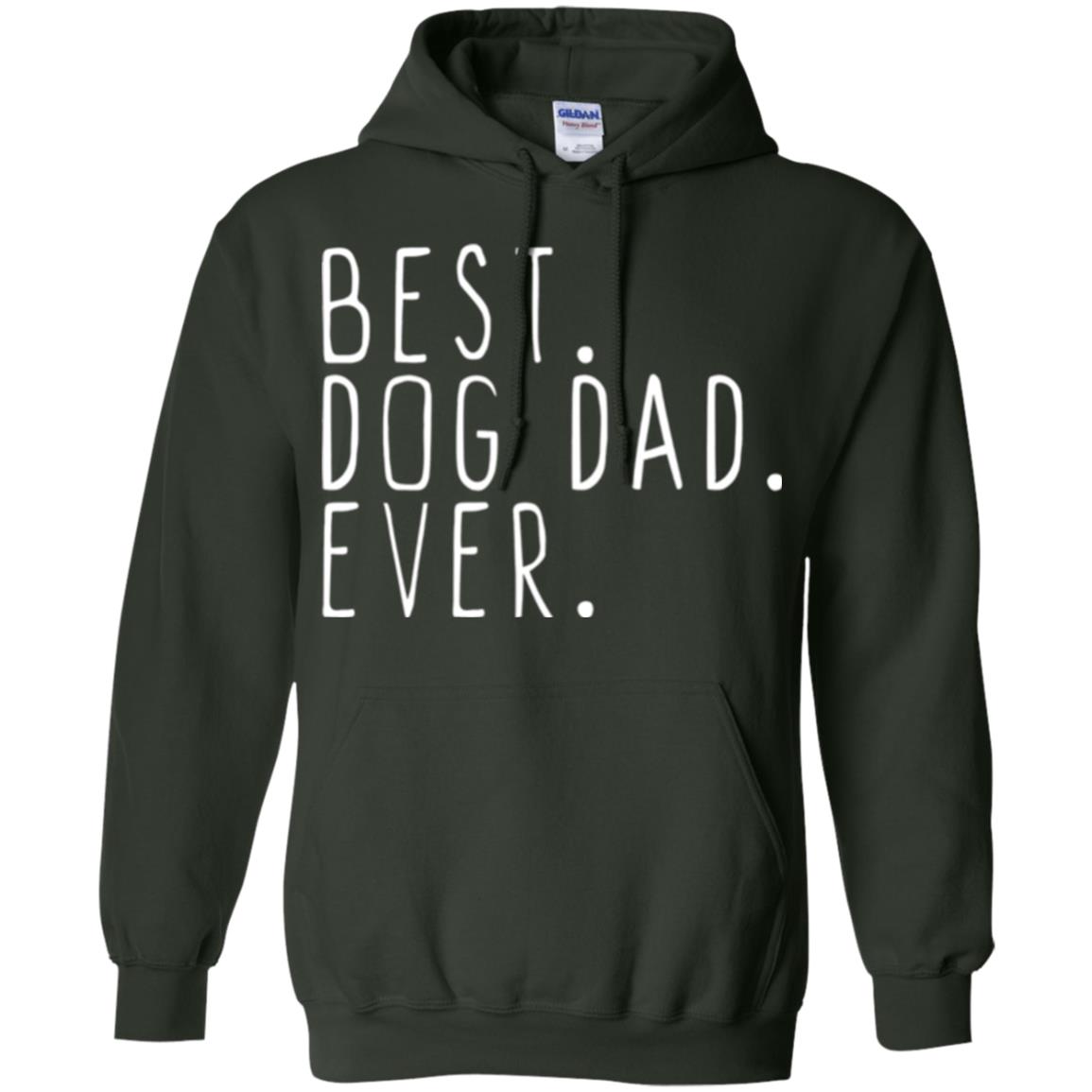 Best Dog Dad Ever T-shirt Forest Green