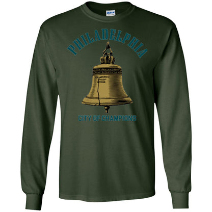 Football T-shirt Philadelphia City Of Champions Forest Green