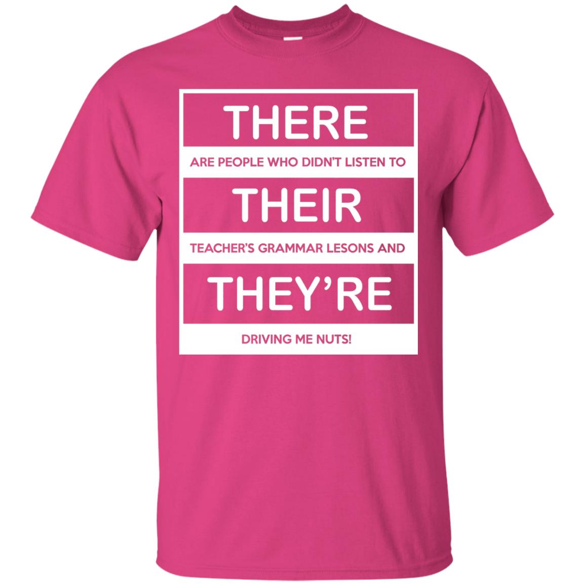 There Are People Who Don_t Listen To Their Teacher Student T-shirt Heliconia