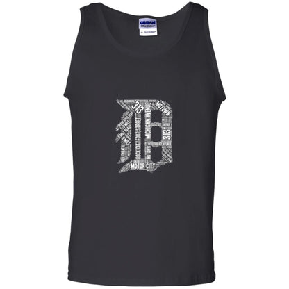 Detroit T-shirt Graphic D Black