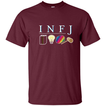 Infj Personality T-shirt Maroon