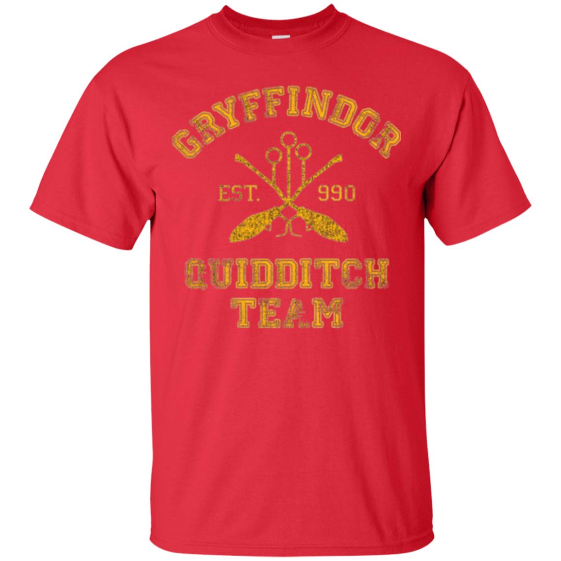 Gryffindor Quidditch Team T-shirt Red