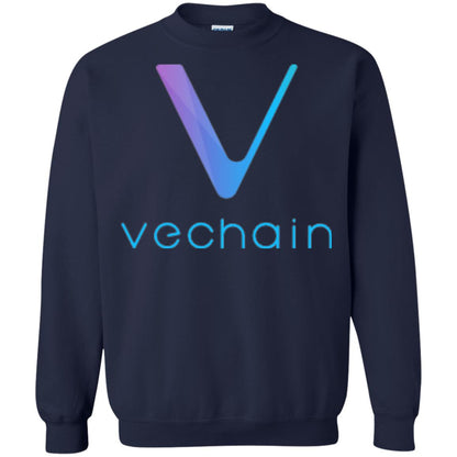 Vechain Ven Cryptocurrency Blockchain T-shirt Navy