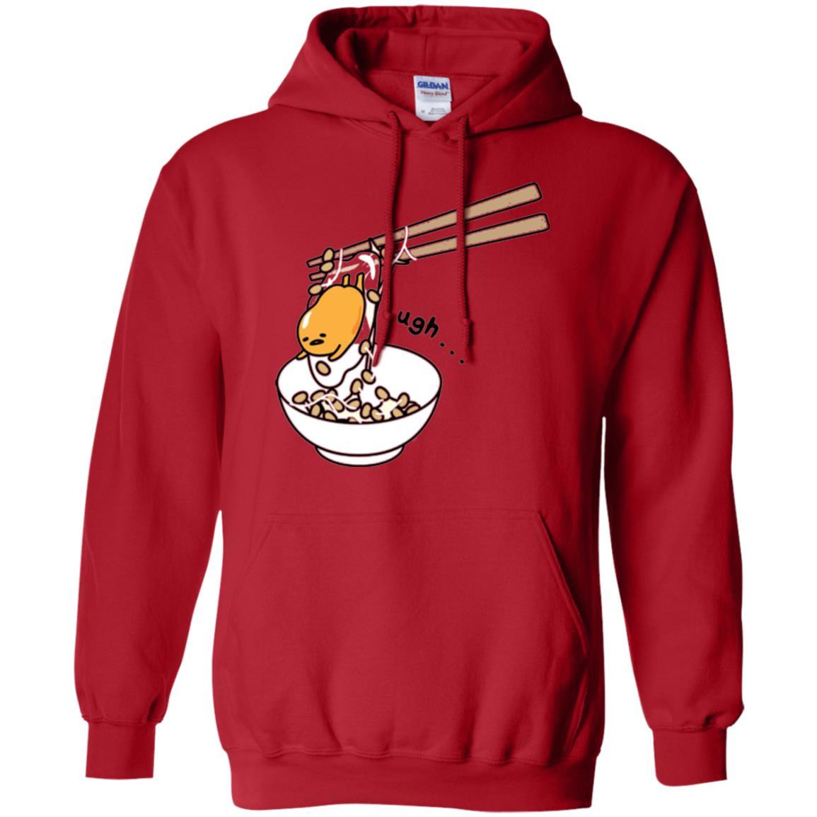 Film T-shirt Gudetama Chopsticks Red