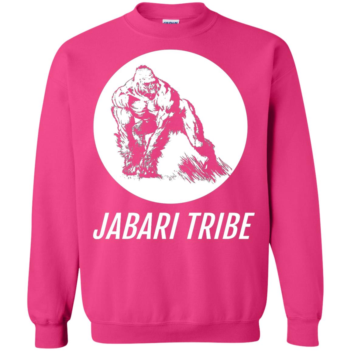 Jabari Tribe White Gorilla T-shirt Heliconia