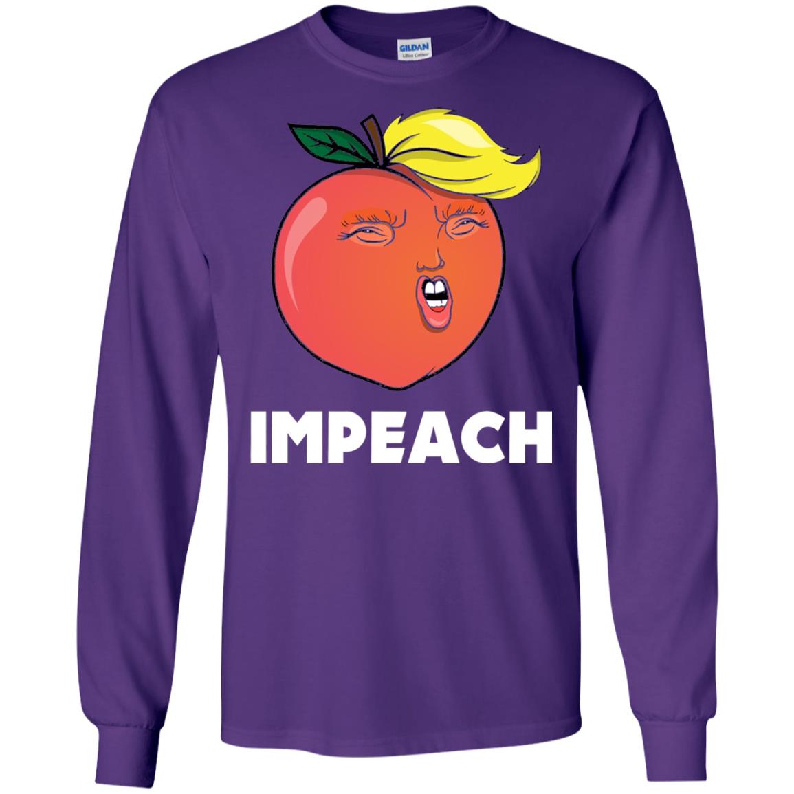 Anti Trump T-shirt Funny Trump Impeachment Purple