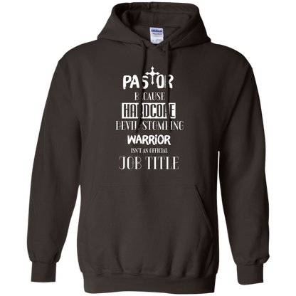 Pastor Because Hardcore Devil Stomping T-shirt Dark Chocolate