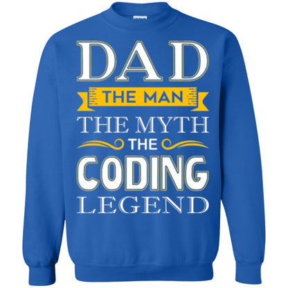 Daddy T-shirt The Man The Myth Colding Legend Royal