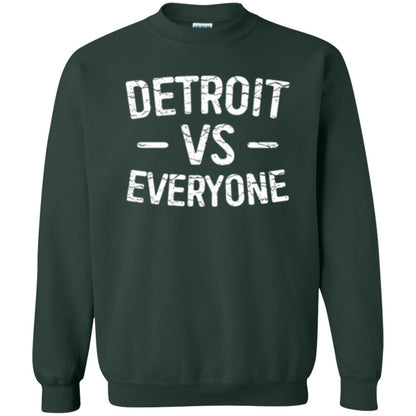 Detroit Vs Everyone T-shirt Forest Green