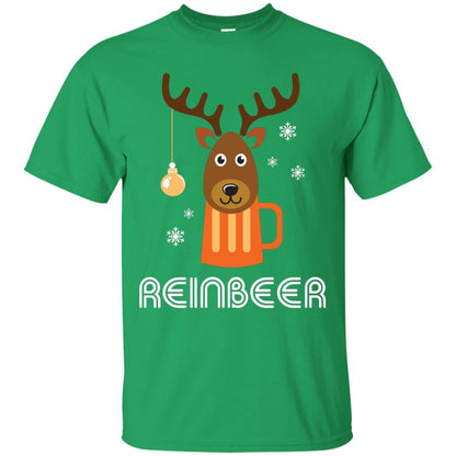 Christmas T-shirt Reinbeer Irish Green