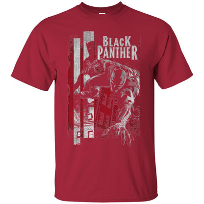 Film T-shirt Panther Lurk Graphic T-shirt Cardinal