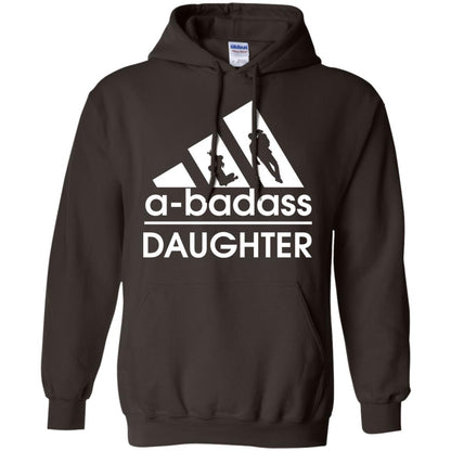 A Badass Daughter Shirt Dark Chocolate