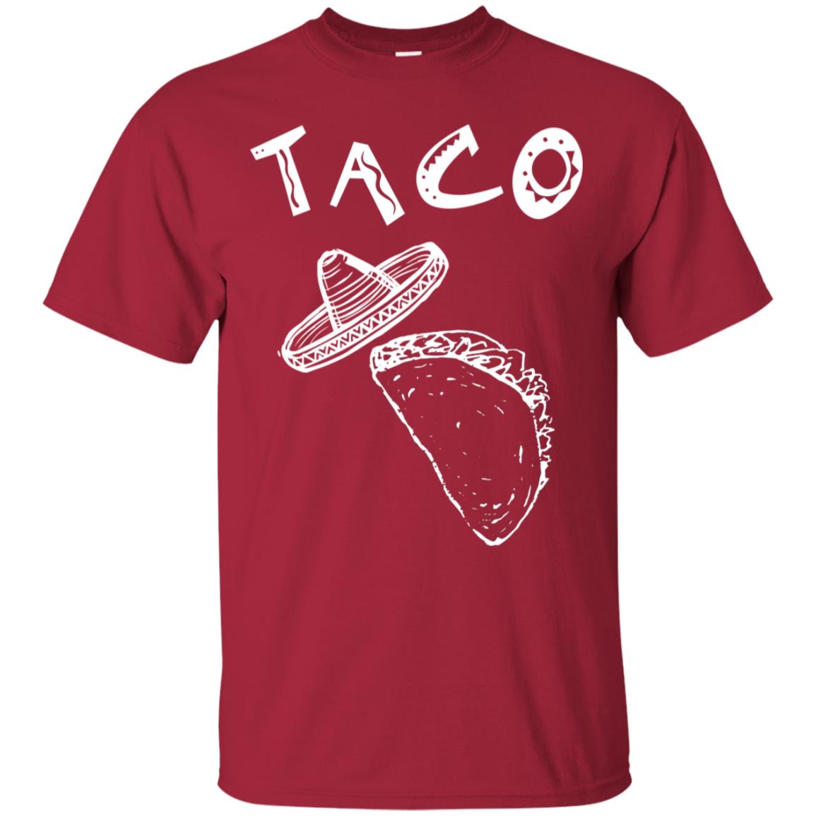 Taco Shirt For Mens Womens Kids Cardinal